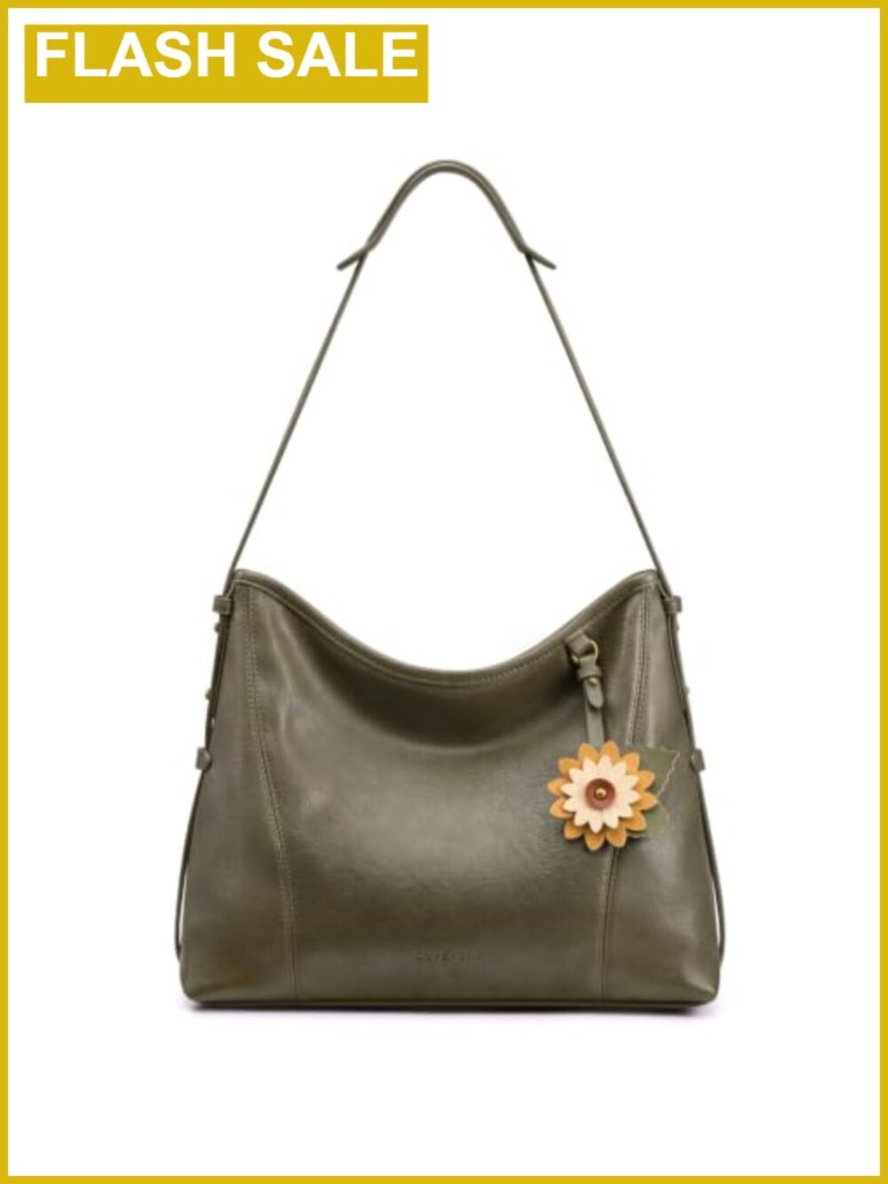 Women's Hobo Crossbody PU Leather Handbag Shoulder Bag Purse